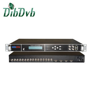 Gateway <span class=keywords><strong>IPTV</strong></span> Modular Q512 12 CI IRD DVB-S2, Canales Pagados, Demodulador DVB T2 a IP, Compatible con DiSEqC, 12 Tarjetas CAM, Cabecera CATV - Product Image 1