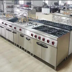 Wholesale High Quality Stainless Steel Equipment For Commercial Restaurant Hotel Fast Food Kitchen Equipment