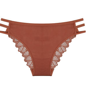 Logotipo personalizado estampado floral <span class=keywords><strong>de</strong></span> las mujeres <span class=keywords><strong>de</strong></span> talla grande ropa interior <span class=keywords><strong>de</strong></span> punto <span class=keywords><strong>de</strong></span> todos los días Tanga adelgazante <span class=keywords><strong>de</strong></span> tiro bajo con realce <span class=keywords><strong>de</strong></span> cadera sexy que muestra el trasero - Product Image 5