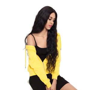 Extensiones de Cabello Sintético Ondulado, Resistentes al Calor, de 18 a 36 Pulgadas, Súper Suaves, de Alta Calidad, para Mujeres, Venta al Por Mayor - Product Image 3