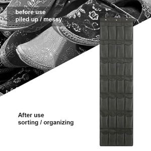 Naduo Over the Door <b>Shoe</b> Organizers Hanging Bag 28 Mesh Pockets Hanging Bag Fabric <b>Shoe</b> Rack With Metal <b>Hooks</b> - Product Image 4