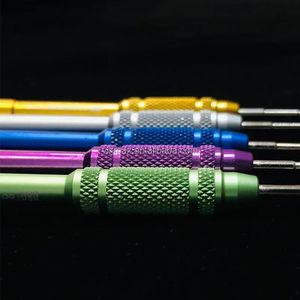 ไขควงหัวแบนขนาดเล็ก DSG Precision ทำจากสแตนเลส สำหรับซ่อมนาฬิกาและโทรศัพท์มือถือ ชุด 2 ชิ้น อเนกประสงค์ OEM DIY - Product Image 2
