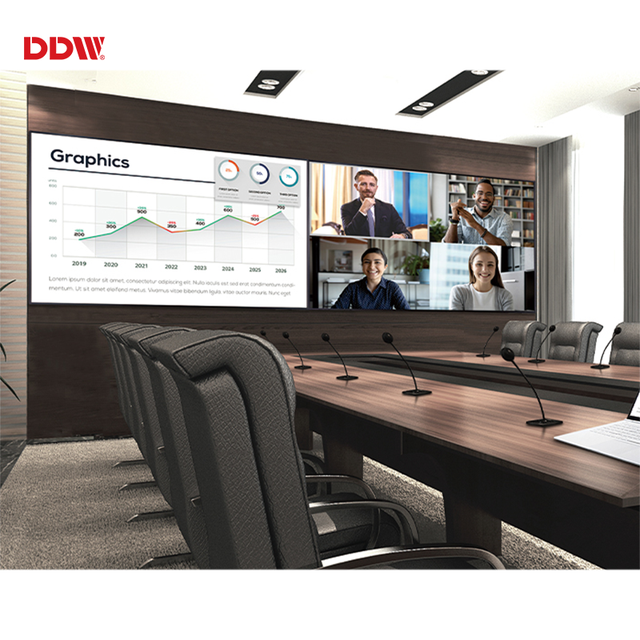 Indoor Fine Pitch 1.56mm COB 600X337.5mm LED Video Wall Full Color Screen High Brightness LED TV High Definition Display Meeting