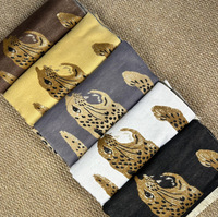 Écharpe d'hiver chaude et épaisse en jacquard, style « Old Money », imprimé léopard, toucher cachemire, pour femme, luxe et élégance, commande en gros