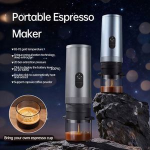 Cafetera Espresso Portátil Mini de 20 Bares con USB, Cafetera 3 en 1 para Auto con Autocalentamiento, Café Molido y Cápsulas (NS&DG) - Product Image 3