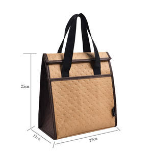 Vente en gros, sac isotherme pour déjeuner, sac isotherme pour pique-nique, sac isotherme réutilisable pour nourriture, promotionnel - Product Image 3