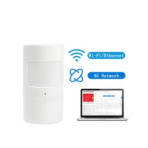 Latest 2024 Wireless WiFi Mesh Network Connection Invisible Monitoring Based On PIR Motion Sensor Alarm Systems