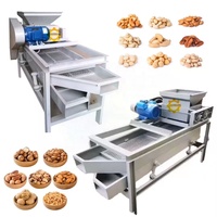 Machine automatique de décorticage de noyau d'abricot d'épluchage d'amande de fissuration de noisette d'équipement commercial