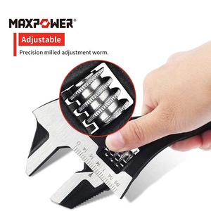 Maxpower 12 "4 trong 1 có thể điều chỉnh Oxit Đen xây dựng có thể điều chỉnh <span class=keywords><strong>spud</strong></span> cờ lê - Product Image 6