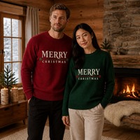Sweat-shirts de Noël pour hommes, streetwear, impression personnalisée, sweat-shirts à col montant, coton, vêtements de haute qualité pour hommes