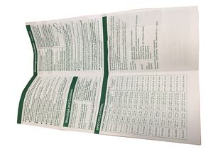 <span class=keywords><strong>Folleto</strong></span> de puntada de sillín impreso personalizado, <span class=keywords><strong>Folleto</strong></span> promocional, instrucciones de producto personalizadas - Product Image 6