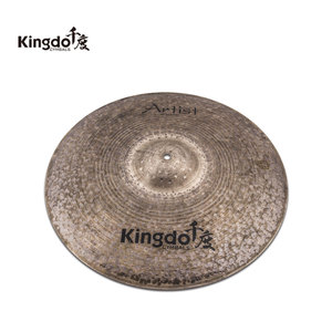 Platillos Kingdo B20 de Bronce de 18 Pulgadas para Artistas, Acabado Oscuro Esmerilado, Platillos Profesionales, <span class=keywords><strong>Precios</strong></span> Bajos Directos de Fábrica en China - Product Image 2
