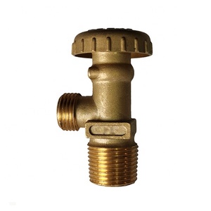 Vanne manuelle en laiton de 3/4 pouce pour bouteille de GPL, vanne de gaz de pétrole liquéfié à structure angulaire - Product Image 3