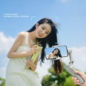 Hot Bán Thông Minh Điện Thoại Di Động Gimbal Ổn Định 360 Tự Động Theo Dõi Khuôn Mặt Cầm Tay Selfie Stick Chân Máy Chuyên Nghiệp Theo Dõi Gimbal