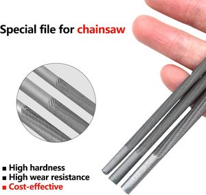 YANTO <strong>Chain</strong> Saw <strong>File</strong> , Sizes 5/32''+<strong>3</strong>/16''+7/32''(4.0mm+4.8mm+5.5mm), Gasoline Saw <strong>File</strong> 12PCS IN A BOX - Product Image 5