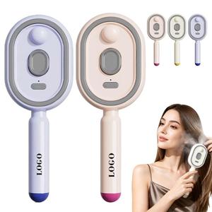 Cepillo para el Cabello 0728 con Rociador de Agua, Desenreda el Cuero Cabelludo, Peine para Cabello Húmedo y Seco, para Cabello Rizado, Ondulado, Grueso y Liso - Product Image 4