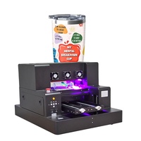 Mesin cetak Inkjet Printer UV baru penjualan laris Printer Flatbed UV Label kristal Digital mesin cetak UV DTF harga pabrik