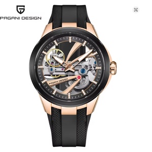 Pagani Designs PDYS030 Men's Hollow <b>Mechanical</b> <b>Watch</b> with Sapphire Glass AR Coating Stainless Steel Waterproof Automatic <b>Watch</b> - Product Image 1