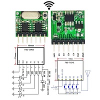 433Mhz Rf Module Rc Télécommande Et Récepteur Rf Modulateur Émetteur-Récepteur Module Sans Fil Rf Modules