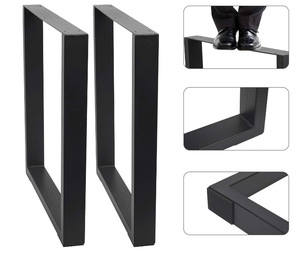 إطارات حديثة من الحديد الزهر الصلب لتناول الطعام والمطبخ والفندق والمكاتب والمطاعم وأثاث القهوة في الهواء الطلق مع طاولة - Product Image 3