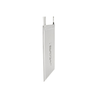Baterai Lithium Polymer Ion Lipo OEM Isi Ulang UFX 205050 3.7V 500mAh Sel Baterai Ultra Tipis untuk Peralatan Rumah Tangga dan Perkakas ODM