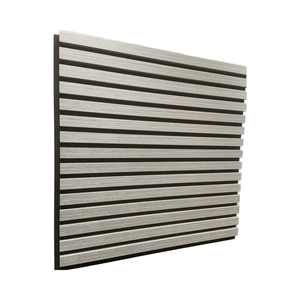 Akupanel High NRC 90% Panneaux de plafond en MDF et bois massif absorbant le son Conception de modèle 3D pour la séparation <span class=keywords><strong>acoustique</strong></span> de hall de <span class=keywords><strong>bureau</strong></span> d'hôtel - Product Image 4