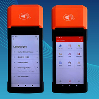 Impresora de recibos H10 H10C H10S 4G inalámbrica de mano Android, máquina Pos inteligente, Terminal Pos móvil con lector de tarjetas NFC