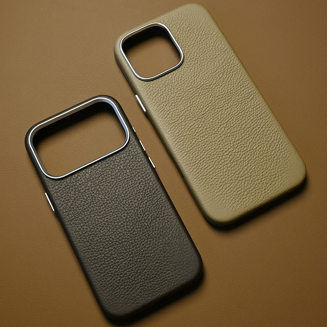 Custom Leather Phone case Wholesale Mobile Phone case Leather iphone case for iphone 17 Pro Max