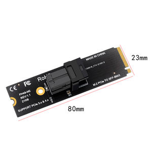 <span class=keywords><strong>M</strong></span>.2 NVME PCIE 4.0 ke SFF8643-U.2, ekspansi Desktop Riser Card <span class=keywords><strong>M</strong></span>.2 untuk NVME ke .2 kartu adaptor Mini Sas 8643 ke 8639 - Product Image 3