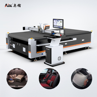 AOL-1625 CNC autostoelhoezen, autostof, draadring, automat, vibrerende vloermat, stuurhoes, snijmachine