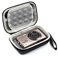 Vente flash - Étui pour appareil photo personnalisé 13*9*5, boîte de rangement portable antichoc pour appareils photo numériques compacts, étui de protection pour appareil photo en EVA durable