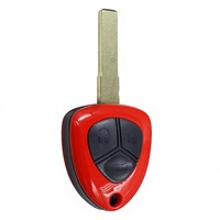 Clé de voiture à distance avec puce DR ID48 433 MHz, 1/3 boutons (1 ou 3), 012432 TRWS46E pour F430 458