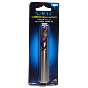 <b>Tap</b> TA1313 Top Blue Coated Fine Pitch For Blind Holes 6H Tolerance Tapered <b>Tap</b> - Product Image 2