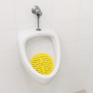 Tappetino per orinatoio con fragranza Anti-Splash con deodorante a lunga durata EVA Splash Guard - Product Image 2