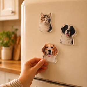 Imán Acrílico para Refrigerador con Diseño de Dibujos Animados, Decoración para el Hogar y la Cocina, Regalo para Niños, Imán Personalizado para Refrigerador - Product Image 1