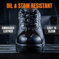 Bottes de travail industrielles basses personnalisées en gros, avec embout en acier, imperméables, anti-perforation, résistantes à l'huile, pour la construction, unisexe, pour usine