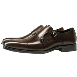 รองเท้าผู้ชายแบบ Monk Strap สไตล์เกาหลี สำหรับธุรกิจและงานทางการ  วัสดุพรีเมียม ระบายอากาศได้ดี กันลื่น น้ำหนักเบา - Product Image 1