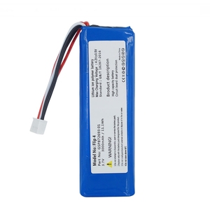 Batterie rechargeable au lithium polymère haute décharge 3000 mAh 3,7 V pour haut-parleur JBL GSP872693 01, certifiée CE RoHS, stock disponible 12 mois, noire - Product Image 5