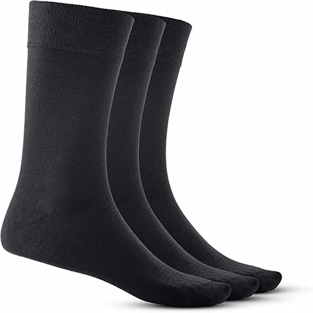 Custom Logo Men Crew Bamboo Dress Socks Soft Breathable Comfort Knitted OEM Wholesale