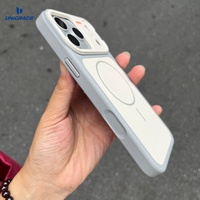 Funda Convertidora para iPhone 17 18 Pro Max, Funda Magnética Inalámbrica para Teléfono, TPU y PC
