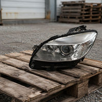 Ensemble de phares au xénon complet d'occasion pour Mercedes Benz Classe C W204 2007-2011, lentille transparente gauche droite avec garantie de 3 mois