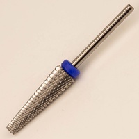 3/32 "XF vente en gros sécurité électrique E fichier tungstène Super Long conique 5 en 1 carbure forets à ongles coupe croisée dans le stockage