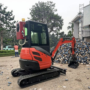 Escavatore Compatto ad Alta Velocità e Resistenza 2.5T Tipo Cingolato Scavatore Portatile con Grande Capacità del Benna Rinforzata Durevole e Robusto - Product Image 5