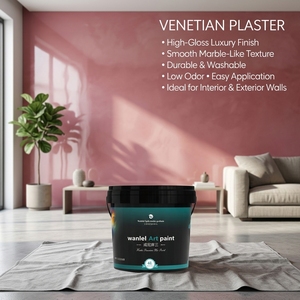 Pintura de Pared de Yeso Veneciano, Revestimiento Decorativo de Yeso Pulido, Acabado de Estuco Veneciano con Aspecto de Mármol, Yeso Liso - Product Image 4