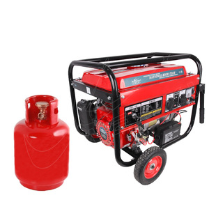 Wenxin LPG เครื่องกำเนิดเชื้อเพลิงแบบคู่5kW 3kW เฟสเดียว110V 220V 380V 50Hz 60Hz WX-3800D ใบอนุญาติส่วนตัว - Product Image 1