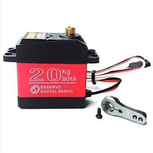 Servomoteur numérique haute vitesse étanche DS3218MG PRO 20KG 180 degrés avec bras métallique pour voitures RC 1/8 1/10 4.8-6.8V Moule exclusif - Product Image 2