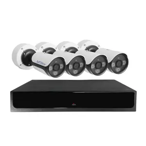 Bullet kamera bağlantı kutusu ile Sony IMX415 kamera kaydedici 4K CCTV gözetleme sistemi 4k 8mp güvenlik kamera sistemi NVR kiti