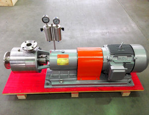 Huayun Stainless Steel Mayonnaise Mixer Dispersing Pump Sanitary Chemicals Emulsifier High-shearing Homogenizer - Product Image 1