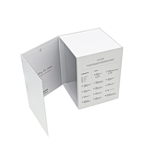 Caja de Papel Reciclable para Velas con Logotipo Personalizado, Embalaje Vacío con Recubrimiento UV, Relieve y Forro de Esponja para Velas Aromáticas, Caja de Regalo Magnética - Product Image 4