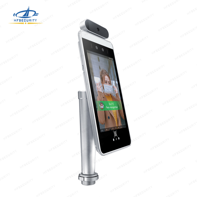 HF-RA08T High Quality Temperature Detection Time Attendance Access Control Face Recognition Camera for Door